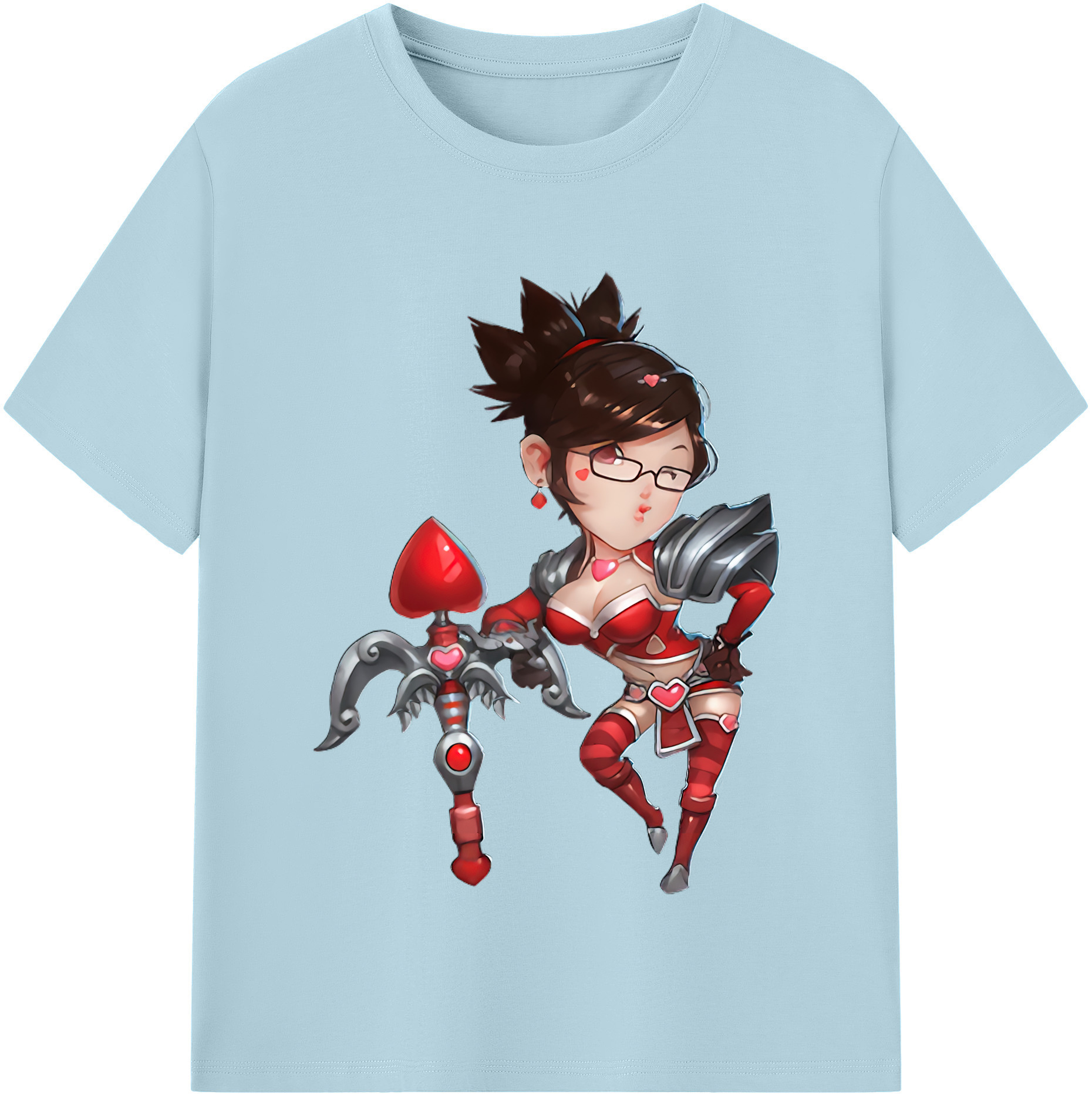リーグ・オブ・レジェンド League of Legends LOL 綿100％半袖Tシャツ（フロントプリント）